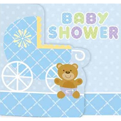 Baby Shower Invitations - 8 Pack