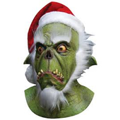 Green Santa Mask