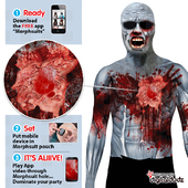 Beating Heart Zombie Morphsuit