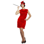Red flapper Dress