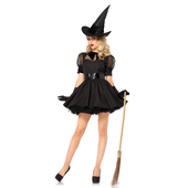 Deluxe Bewitching Witch Halloween Costume