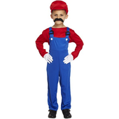 Red Super Workman Costume