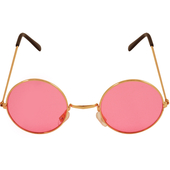 70's Circle Pink Glasses