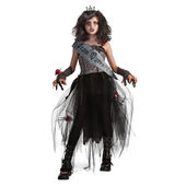 Tween Goth Prom Queen Costume
