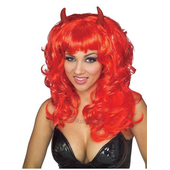 Fabulous Devil Wig With Horns
