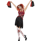 High school horror cheerleader costume