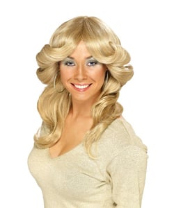 70's Flick Wig - Blonde