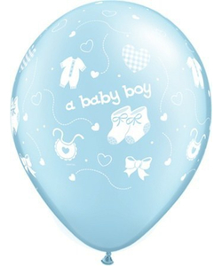 Light Blue Baby Boy Balloon