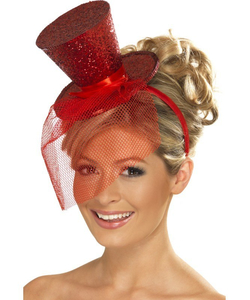 Mini Top Hat - Red