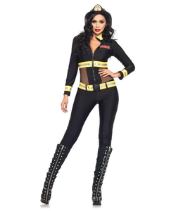 red blaze firefighter costume