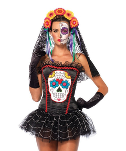 Sugar Skull Bustier