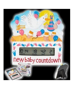 New baby countdown timer