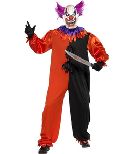 Scary Bo Bo The Clown Costume
