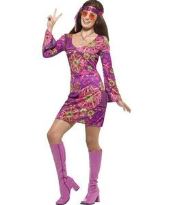 Woodstock Hippie Chick Costume