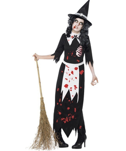 zombie salem witch Costume
