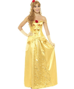 golden prrincess costume