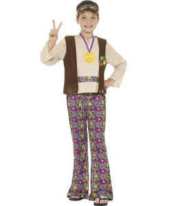 hipie boy tween costume