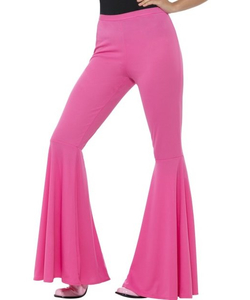 Flared Trousers - Pink