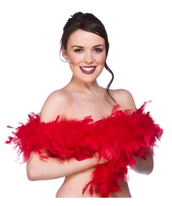 Supersoft Feather Boa - Red