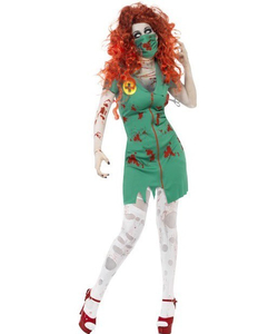 Zombie Scrub Nurse Costume