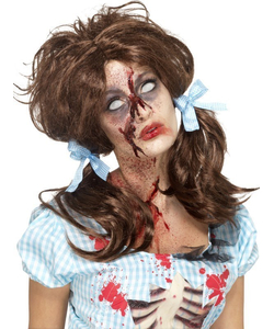 Zombie Bloody Country Girl Wig