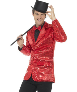red Sequin Jacket