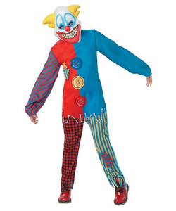 kids scary clown costume