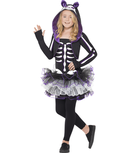 Skelly Cat Costume - tween