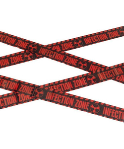 Zombie Infection Zone Caution Tape