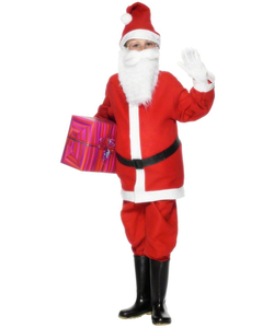 Santa Boy Costume - tween