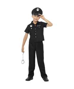 New York Cop Costume - Tween