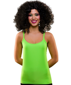 80's vest top neon green