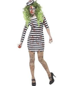 Zombie Jail Bird Costume