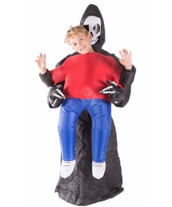 kids inflatable grim reaper costume