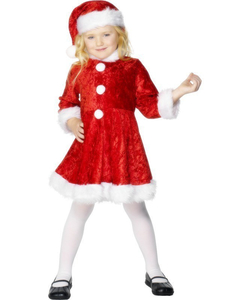 Mini Miss Santa Costume