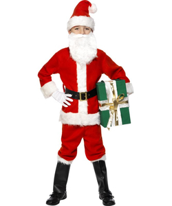 Deluxe Kids Santa Costume