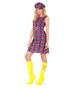 1960's Psychedelic CND Costume