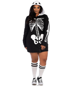 plus size cozy skeleton
