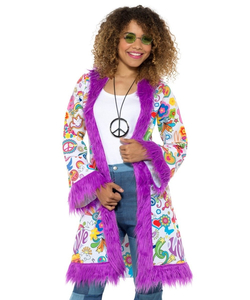 60's groovy hippie coat
