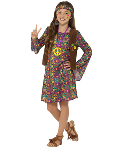 Kids Hippie Girl costume