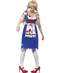 zombie bavarian female costume