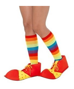 Spotty Clown Shoe Covers
