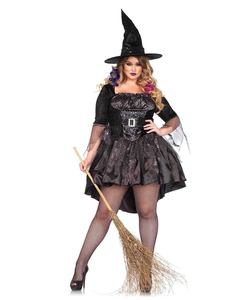 plus size black magic mistress costume