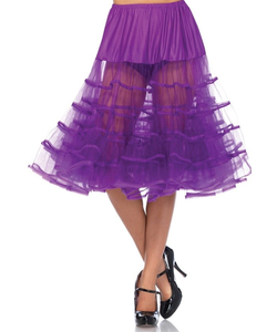 Knee Length Petticoat - Grape