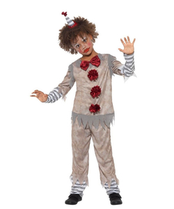 Vintage Clown Boy Costume - Kids
