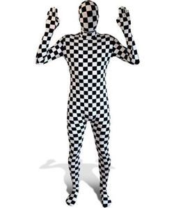 Chequered Morphsuit
