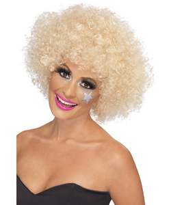 Funky Afro Wig - Blonde