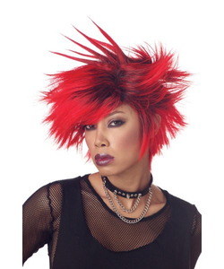 Spike Wig - Red
