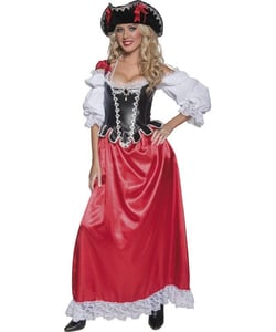 Ladies Pirate Wench Costume