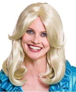 70's Glamour Wig - Blonde